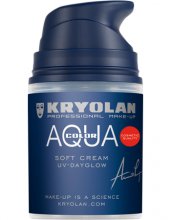 AQUACOLOR SOFT CREAM UV-DAYGLOW 50 ML - FARBA WODNA