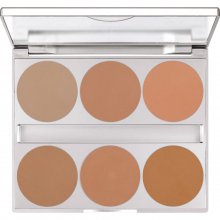 DUAL FINISH PALETTE 6 COLORS - PALETA PODKŁADÓW W PUDRZE 10 g