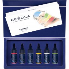 NEBULA VIVID SET 6 COLORS - ZESTAW FARB DO AIRBRUSH 6 X 14 ml