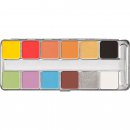 PINTURA WATER COLOR PALETTE 12 COLORS - FARBA DO MALOWANIA DZIECI 40 ML