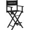7870/01 - Aluminiowe krzesło składane do makijażu czarne
